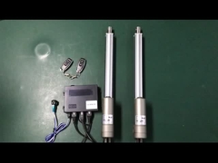12V 24V रिमोट वायर्ड स्विच सिंक्रोनस कंट्रोल 2 हॉल रैखिक एक्ट्यूएटर कंट्रोलर
