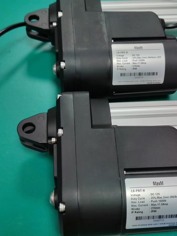 High-Speed Robust DC Linear Actuators Waterproof 20~1000mm Stroke