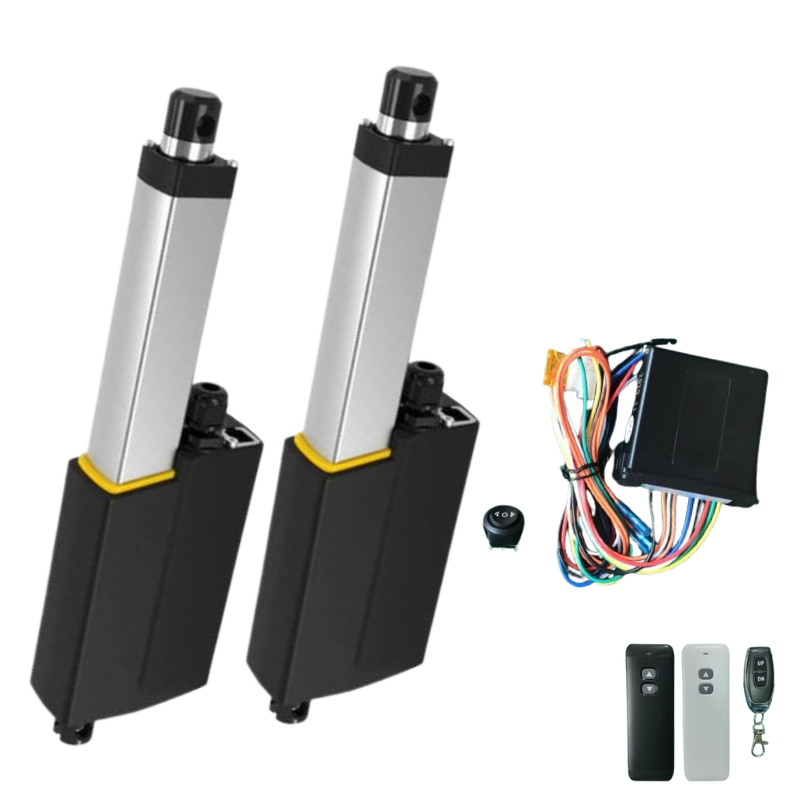 Compact Electric Linear Actuator IP66 6mm/s 2000N Thrust force for Precise Motion Control